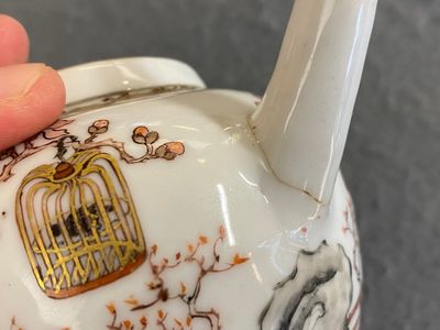 Een fijne Chinese famille rose theepot met deksel, Yongzheng — foto 11
