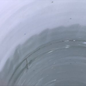 Een fraaie Chinese blauwwitte rouleau vaas met figuratief decor rondom, Transitie periode — foto 30