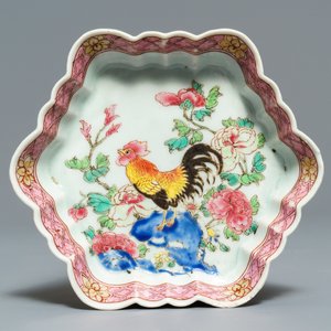 Een fraaie collectie Chinees famille rose theegoed, Yongzheng/Qianlong — foto 6