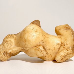 Een fragment van een marmeren leeuw, China, Tang — foto 7