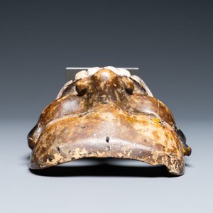 Een gepolychromeerd houten masker, Indonesië, Java, 19e eeuw — foto 5