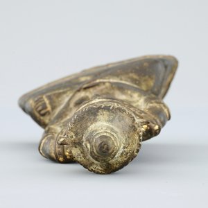 Een gestileerde bronzen Boeddha, Ayutthaya, Thailand, 17/18e eeuw — foto 5