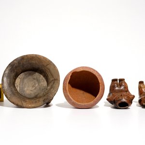 Een gevarieerd lot etnografische kunst w.o. Pre-Colombiaans en Egyptisch — foto 6