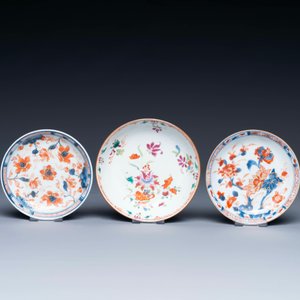 Een gevarieerde collectie Chinees famille rose en Imari-stijl porselein, Yongzheng en later — foto 4