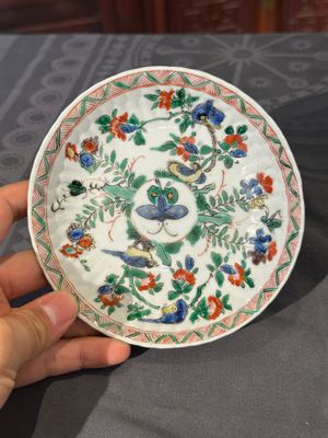 Een gevarieerde collectie Chinees famille rose en verte porselein, 18/19e eeuw — foto 25