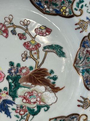 Een gevarieerde collectie Chinees famille rose en verte porselein, 18/19e eeuw — foto 67