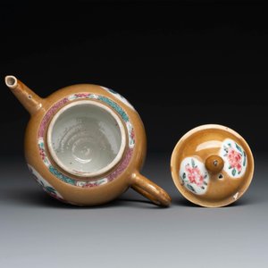Een gevarieerde collectie Chinees famille rose en verte porselein, 18/19e eeuw — foto 14