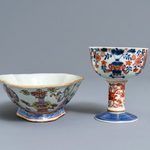 Een gevarieerde collectie Chinees porselein, Wanli en later — foto 7