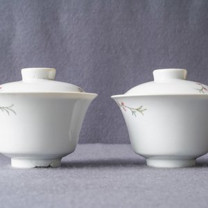 Een gevarieerde collectie Chinees qianjiang cai, blauw-wit en famille rose porselein, 19/20e eeuw — foto 29