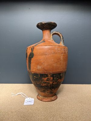 Een Griekse Attische 'zwarte figuren' lekythos, 6e eeuw v.C. — foto 4