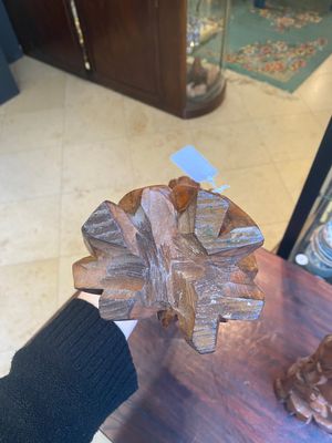 Een groep Chinese buxushouten sculpturen van 18 Luohan, 20e eeuw — foto 26