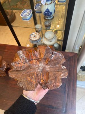 Een groep Chinese buxushouten sculpturen van 18 Luohan, 20e eeuw — foto 48