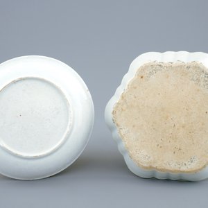 Een groep fijn Chinees exportporselein met mandarijns decor, Qianlong — foto 3