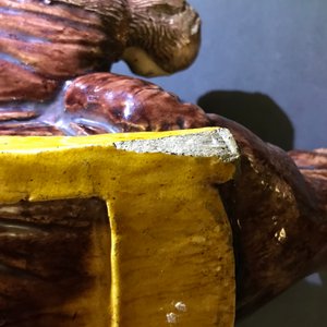 Een groep van een moeder met kind in Palissy-stijl, Frankrijk, 17e eeuw — foto 13