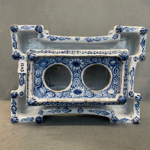 Een groot blauw-wit inktstel, Neurenberg, Duitsland, 18e eeuw — foto 11
