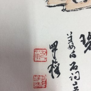 Een groot Chinees album met schilderingen van bloesemtakken, 19/20e eeuw — foto 13