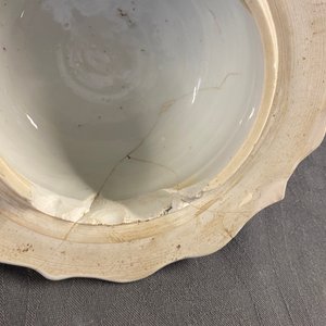 Een groot Chinees blauw-wit vijfdelig kaststel, Kangxi — foto 28