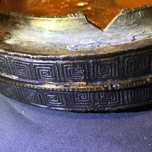 Een groot Japans bronzen model van een tempelleeuw, Edo, 17/18e eeuw — foto 18