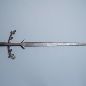 Een groot tweehands 'Landsknecht' slagzwaard Duitsland, 16de eeuw — foto 4