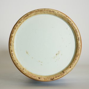 Een grote blauw-witte Chinese vaas met Liu Hai en de pad, 20e eeuw — foto 12