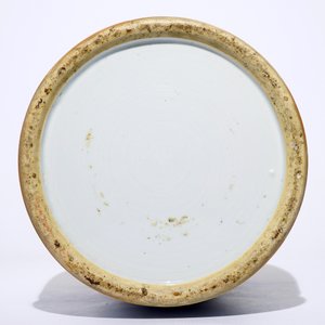 Een grote blauw-witte Chinese vaas met Liu Hai en de pad, 20e eeuw — foto 5