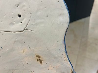Een grote blauw-witte Delftse wandfontein met deksel, 1e helft 18e eeuw — foto 8