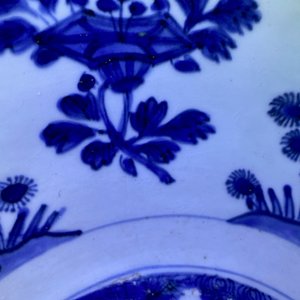 Een grote Chinese blauw-witte kom met eenden, Wanli — foto 18