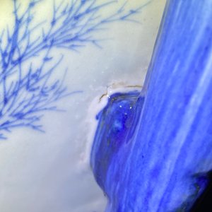Een grote Chinese blauw-witte vaas met decor van 'Zeven wijzen in het bamboebos', Qianlong — foto 24