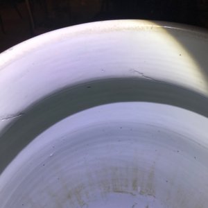 Een grote Chinese blauw-witte vaas met figuratief decor, Transitie periode — foto 9