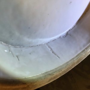 Een grote Chinese blauwwitte cong vaas met lotusdecor, 18/19e eeuw — foto 17