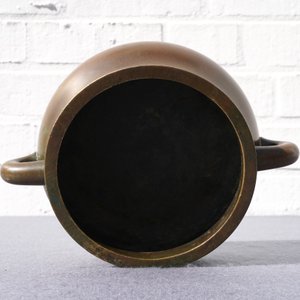 Een grote Chinese bronzen wierookbrander, Xuande merk, 18e eeuw — foto 12