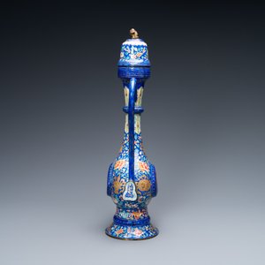 Een grote Chinese Canton email dekselkan voor de Vietnamese markt, 19e eeuw — foto 4