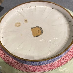 Een grote Chinese Canton email kom met wijzen, Yongzheng/Qianlong — foto 19
