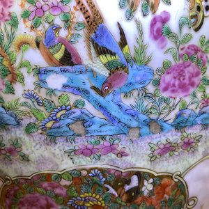 Een grote Chinese Canton famille rose vaas, 19e eeuw — foto 15