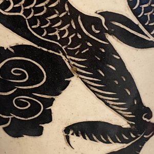 Een grote Chinese Cizhou 'meiping' vaas met een draak, Song/Yuan — foto 16