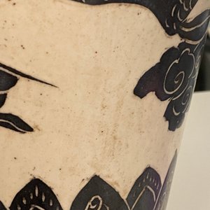 Een grote Chinese Cizhou 'meiping' vaas met een draak, Song/Yuan — foto 23