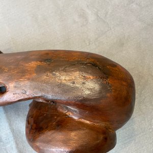 Een grote Chinese gesculpteerde houten ruyi scepter, 19e eeuw — foto 23