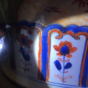 Een grote Chinese Imari-stijl dekselvaas, Kangxi — foto 23