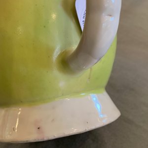 Een grote Chinese polychrome perzikvormige cadogan theepot, 19e eeuw — foto 10