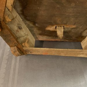 Een grote Chinese verguld houten figuur van Boeddha, 19e eeuw — foto 22