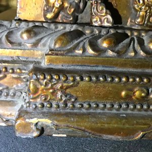 Een grote Chinese vergulde en ingelegd bronzen figuur van Zhenwu op verguld houten basis, Ming — foto 65