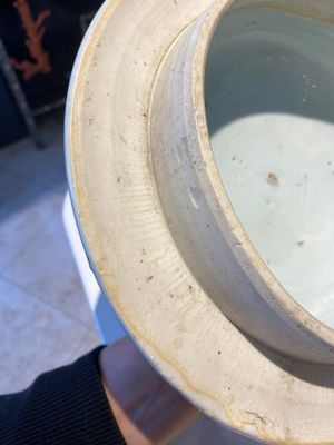 Een grote Chinese wucai dekselvaas met decor van 'Guo Ziyi's verjaardag', Transitie periode — foto 17