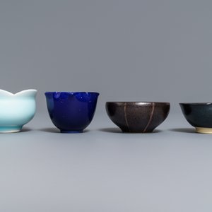 Een grote collectie Japanse cloisonné en studio keramiek, Meiji/Showa, 19/20e eeuw — foto 7
