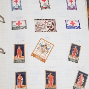 Een grote collectie munten en postzegels, vnl. België en Belgisch Congo — foto 5