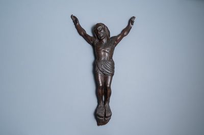 Een grote eikenhouten Corpus, Frankrijk, 16e eeuw