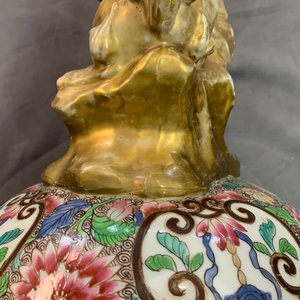 Een grote famille rose-stijl dekselvaas, Samson, Frankrijk, 19e eeuw — foto 18