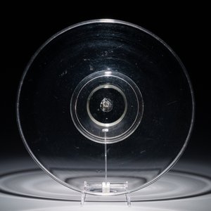 Een grote glazen tazza op lage voet, Engeland, 17/18e eeuw — foto 2