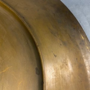Een grote Japanse bronzen schotel, gesign. Miyao, Meiji, 19e eeuw — foto 21