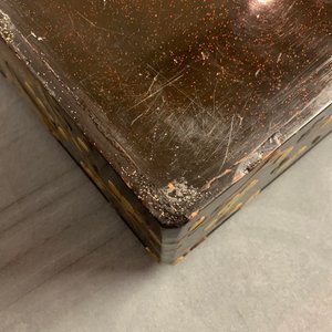 Een grote Japanse lakwerk 'suzuribako' schrijfkist met prunusdecor, Edo of Meiji, 18/19e eeuw — foto 13