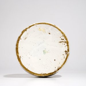 Een grote polychrome albarello in Brussels aardewerk, 18e eeuw — foto 6